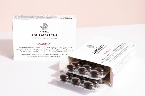 pastillas de Sambhala de Farma Dorsch antiedad con ingredientes activos