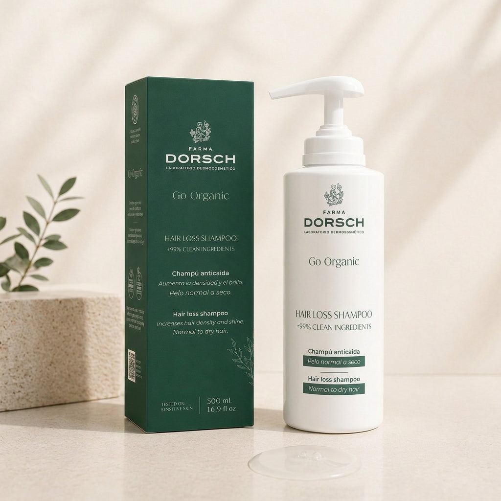 CHAMPÚ GO ORGANIC FARMA DORSCH anticaída para farmacias