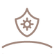 Icono de protección solar de FARMA DORSCH, productos con protección solar FPS