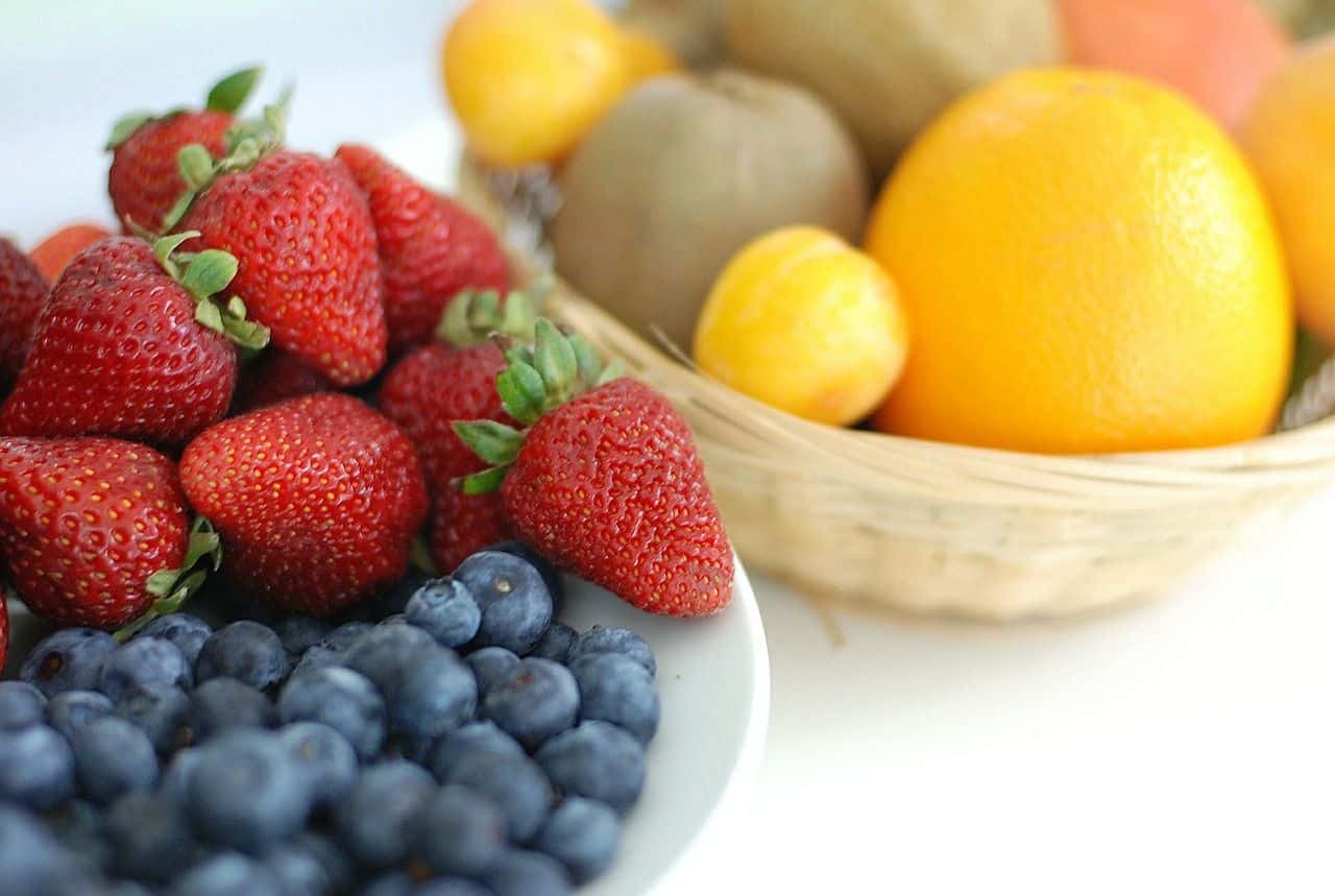 frutas vitaminas