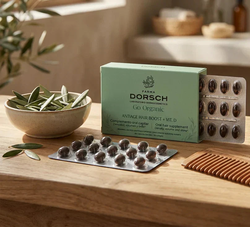 ANTIAGE HAIR BOOST + VIT. D: Nuevo complemento capilar de FARMA DORSCH