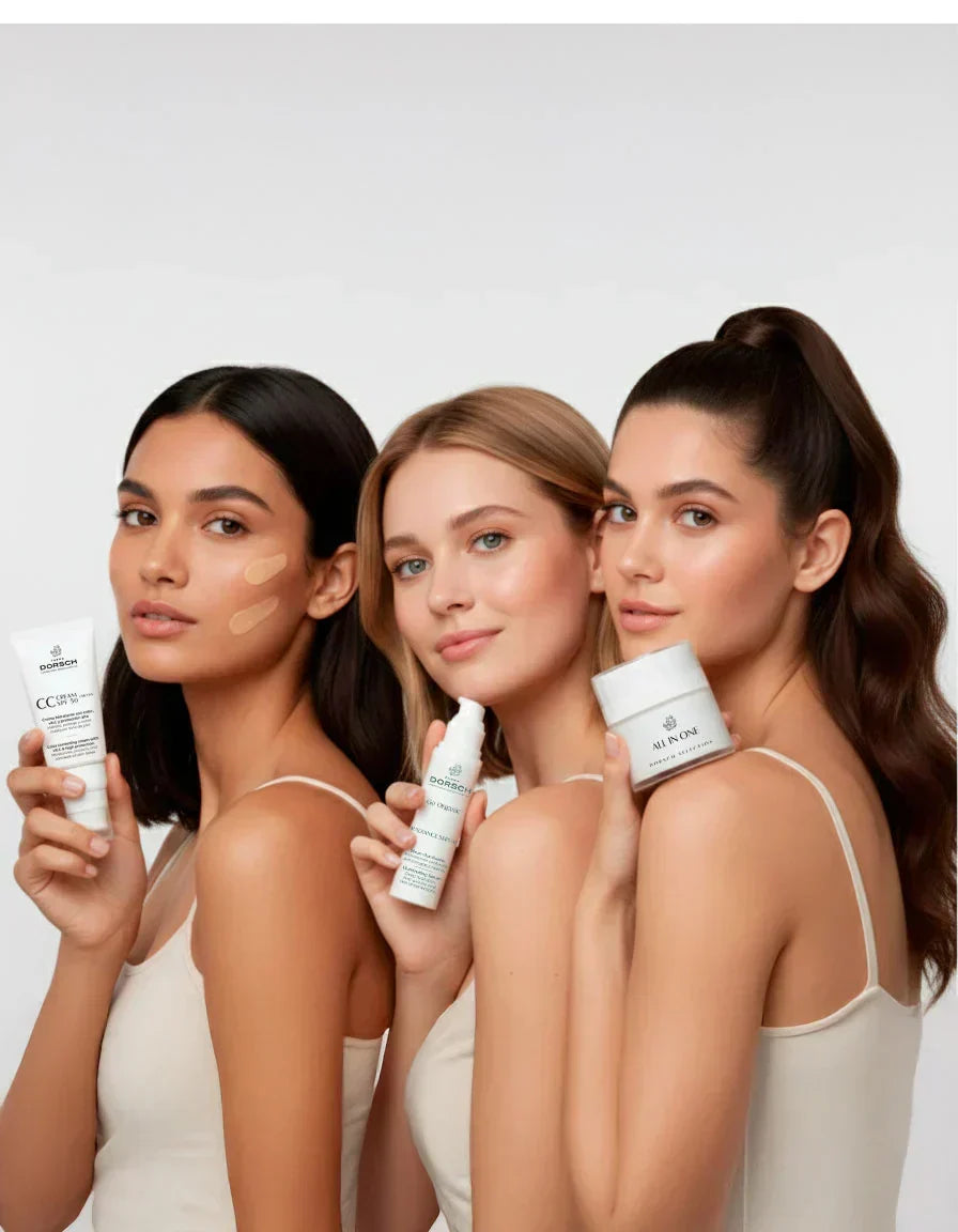 Rutina facial luminosa en 3 pasos