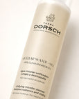 Envase de MICELLAR WATER de FARMA DORSCH, limpiador facial sin aclarado para piel sensible o apagada.