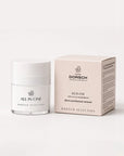 Envase de ALL IN ONE de FARMA DORSCH, tratamiento facial antiedad para piel con arrugas, flacidez o manchas.