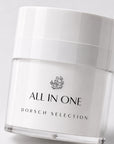 Envase de ALL IN ONE de FARMA DORSCH, tratamiento facial antiedad para piel con arrugas, flacidez o manchas.