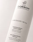 Envase de ANTICELLULITE CREAM de FARMA DORSCH, tratamiento corporal para cuidar la firmeza y textura de la piel.