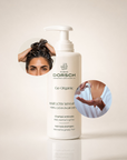 HAIR LOSS SHAMPOO de FARMA DORSCH dentro de una rutina capilar para fortalecer el cabello desde la raíz.
