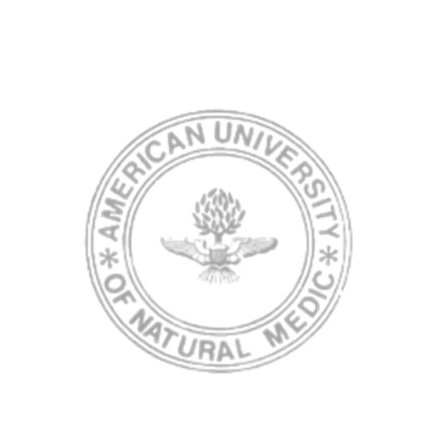 logo del certificado de American University o Natural Medic