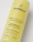 Envase de DERMO CLEANSER de FARMA DORSCH, gel limpiador facial para piel mixta, grasa o con tendencia a imperfecciones.