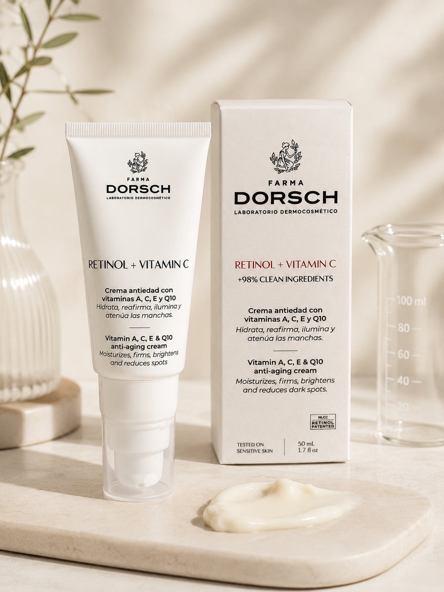 RETINOL VITAMIN C FARMA DORSCH para farmacias