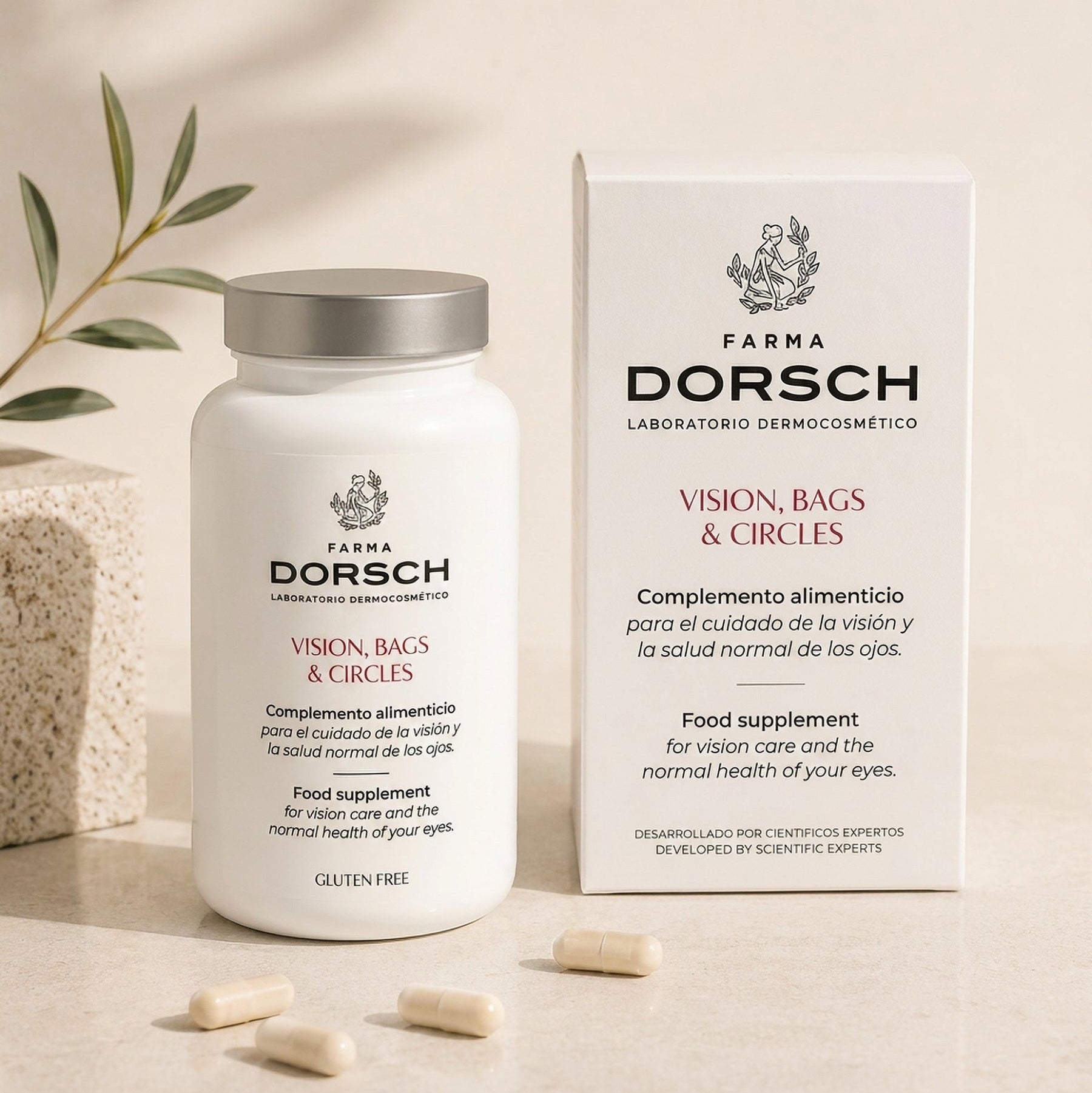 VISION BAGS CIRCLES FARMA DORSCH complemento oral para mirada y farmacias
