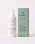 Envase con caja de HAIR LOSS SHAMPOO de FARMA DORSCH, champú fortalecedor para cabello graso con tendencia a la caída.