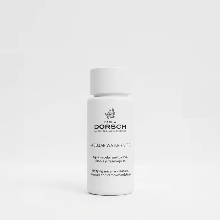 Agua micelar MICELLAR WATER de FARMA DORSCH en formato minitalla, tamaño viaje