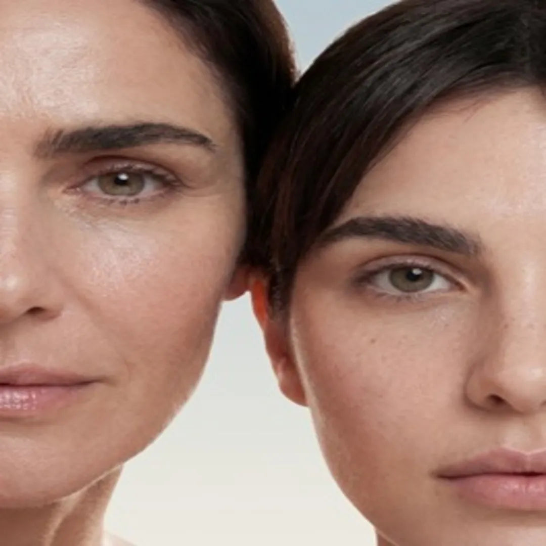 rostros de mujer joven y madura FARMA DORSCH cuidado de la piel para todas las edades