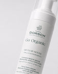 Envase de MOUSSE MICELAR de FARMA DORSCH, limpiador facial suave para piel sensible o deshidratada.