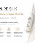PURE SILK de FARMA DORSCH, hidratante facial con AHA vegetales, vitamina C y retinol encapsulado para hidratar, renovar y suavizar la piel