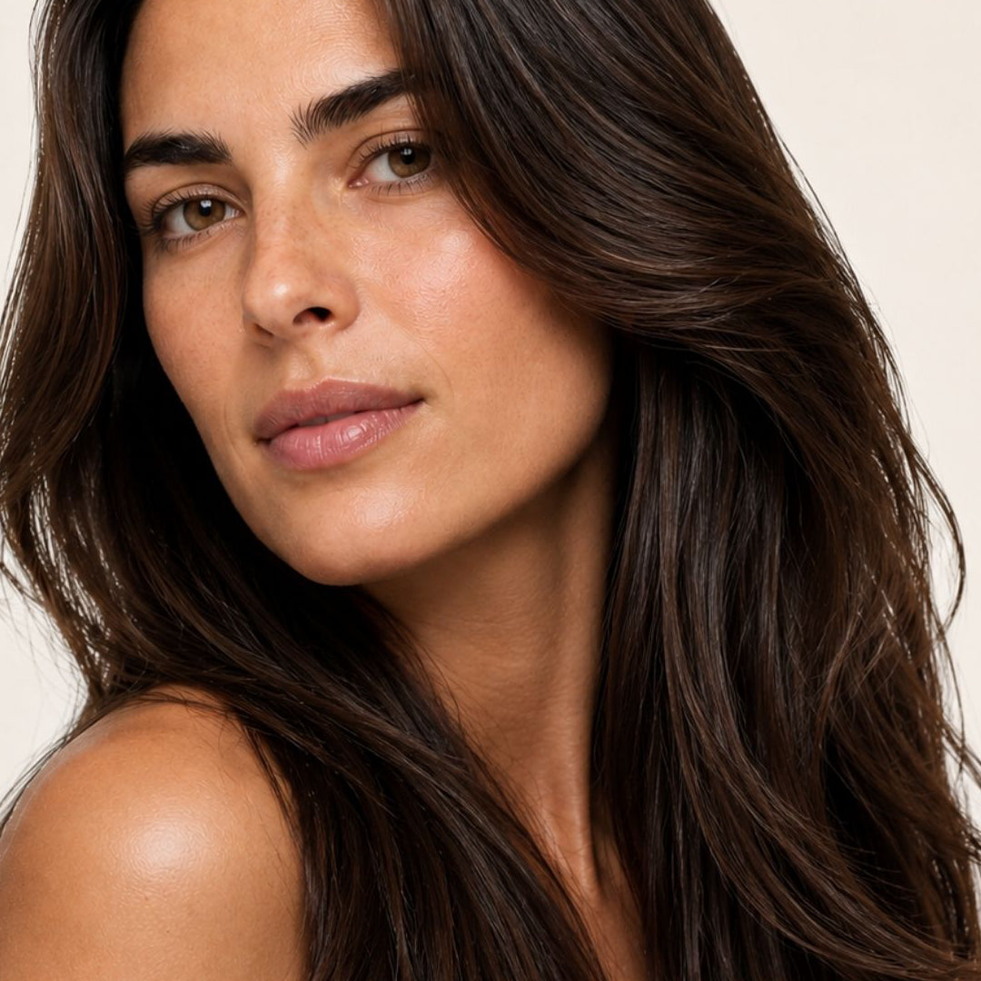 Cabello más fuerte y con más densidad tras una rutina capilar con HAIR LOSS SHAMPOO de FARMA DORSCH.