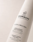 Envase de ULTRA FIRM SKIN de FARMA DORSCH, tratamiento corporal para piel con falta de firmeza o flacidez.